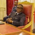 le vice-président de la République, Nguema Obiang Mangue,